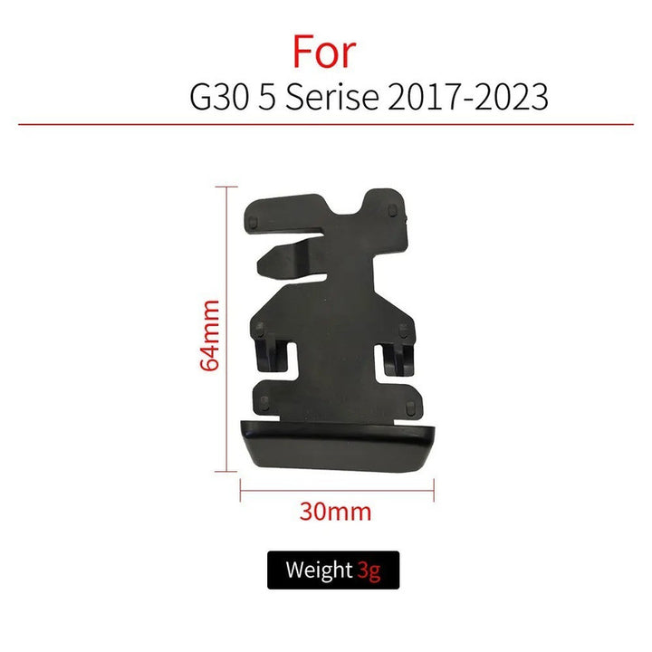 Car Craft Compatible With Bmw 5 Series G30 F90 2017-2023 Car Roof Rail Molding Trim Roof Running Windshield Water Cover Plate Plug 5117443691-l Left Unpainted