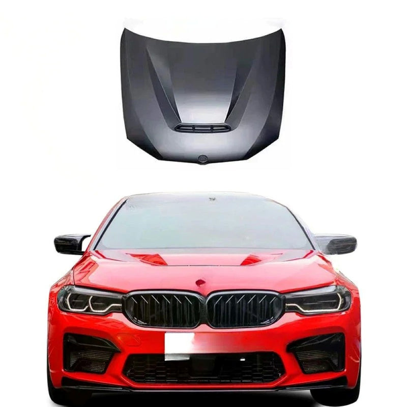 Car Craft Compatible With Bmw 5 Series G30 F90 2018-2024 Front M Sports M5 Cs Bonnot Hood Aluminum