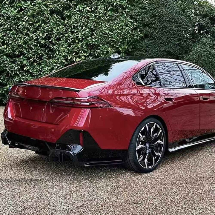 Cacar Craft Compatible With Bmw 5 Series G60 2024+ Aero Kit M Sports Mt Mp M5 Front Bumper Bodykit Front Rear Lip Splitter Skirts Mirror Cover Side Skirts Diffuser Spoiler Carbon Fiber Look Gc