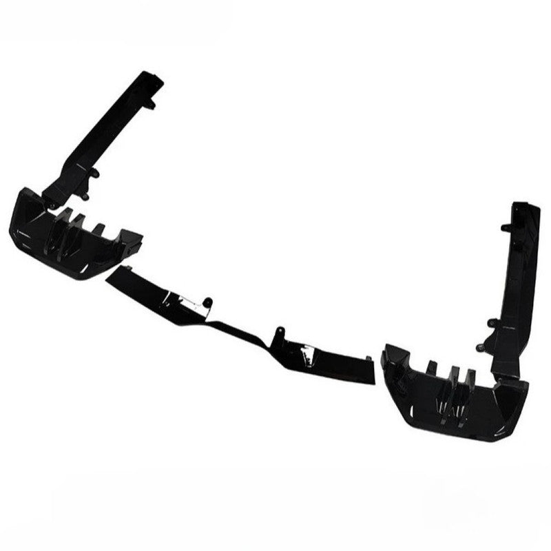 Car Craft Compatible With Bmw 5 Series G60 2024+ M Performance M Sports Mt Mp M5 Front Bumper Lip Splitter Skirts Carbon Fiber Look G60-013/014 Cf Gc