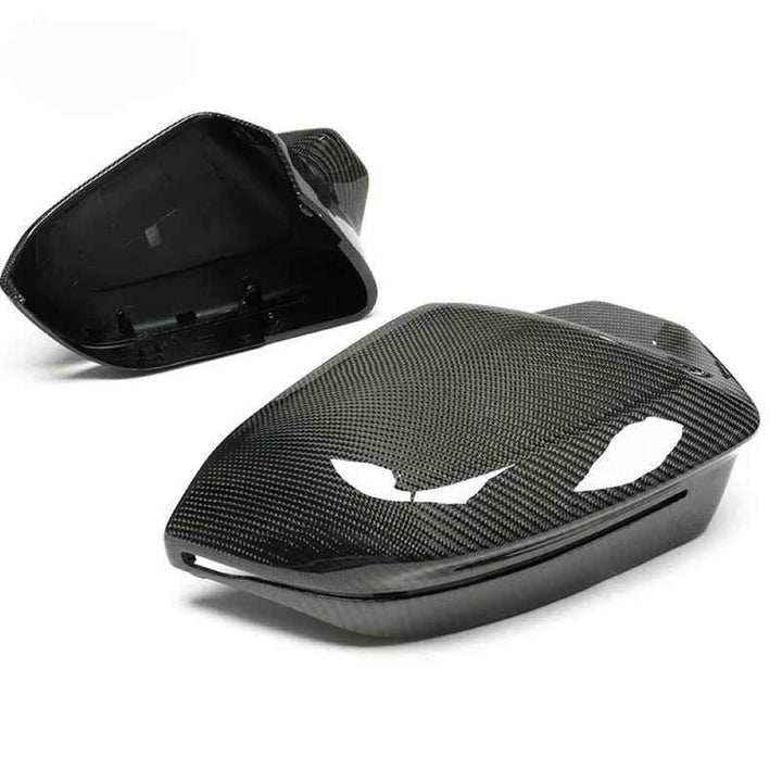 Car Craft Compatible With Bmw 5 Series I5 G60 G68 2024+ 7 Series G70 2024+ Side Rear View Horn Mirror Cover M5 Style Rhd Car Real Carbon Fiber Gc
