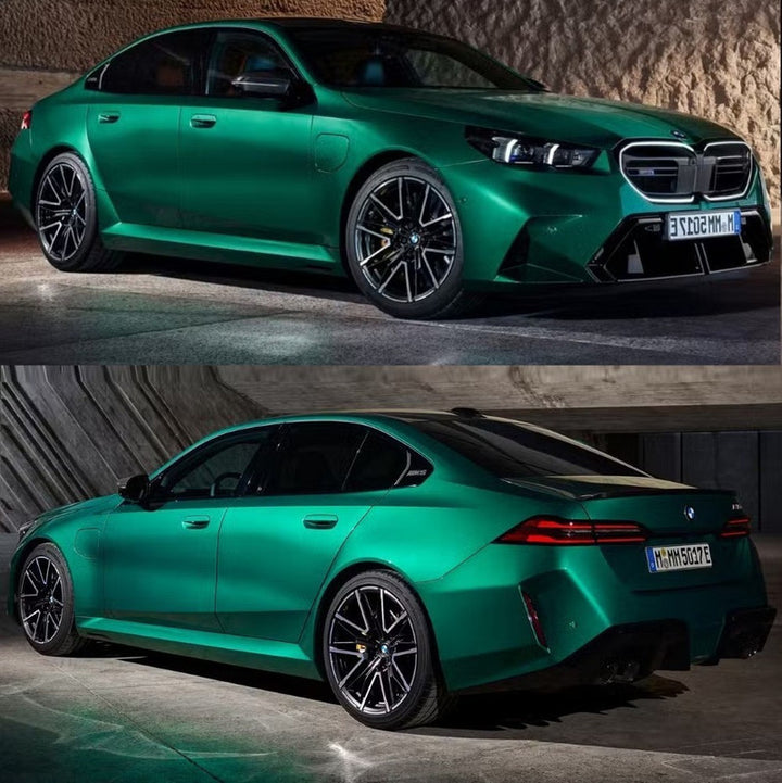 Car Craft Compatible With Bmw 5 Series G60 2024+ Upgrade Facelift Convert To M5 Mt M Tech M Sport M Performance Side Skirt Splitter Running Board Short Gc G60 019