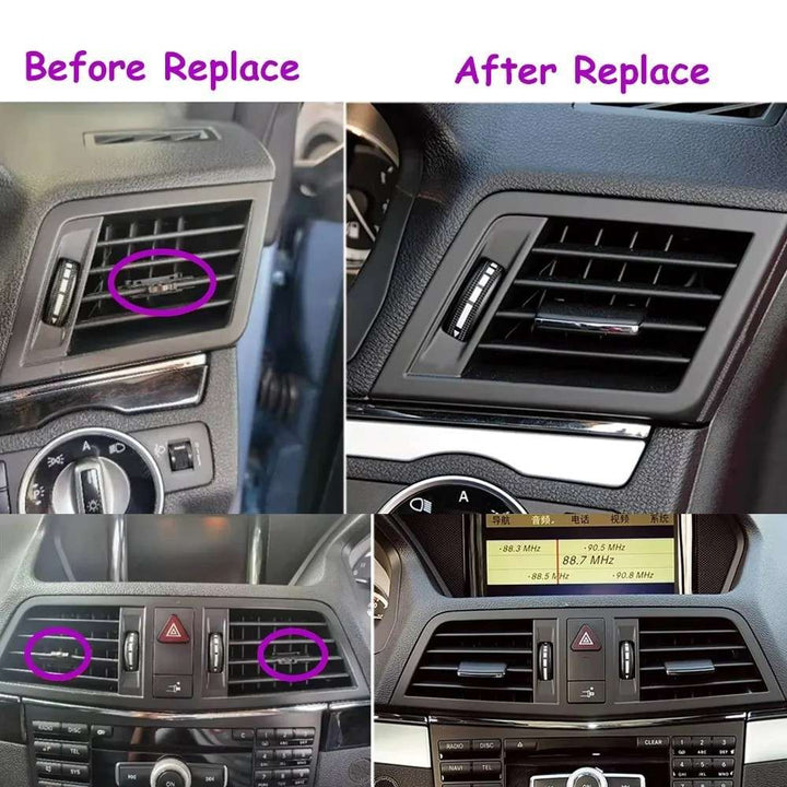 Car Craft Compatible With Mercedes E Class Cabriolet Coupe W207 2009-2012 Car Air Conditioner Left Right Central Ac Vent Grille Slider Tab Clip Outlet Repair Kit 2078300154-c R Right - CAR CRAFT INDIA