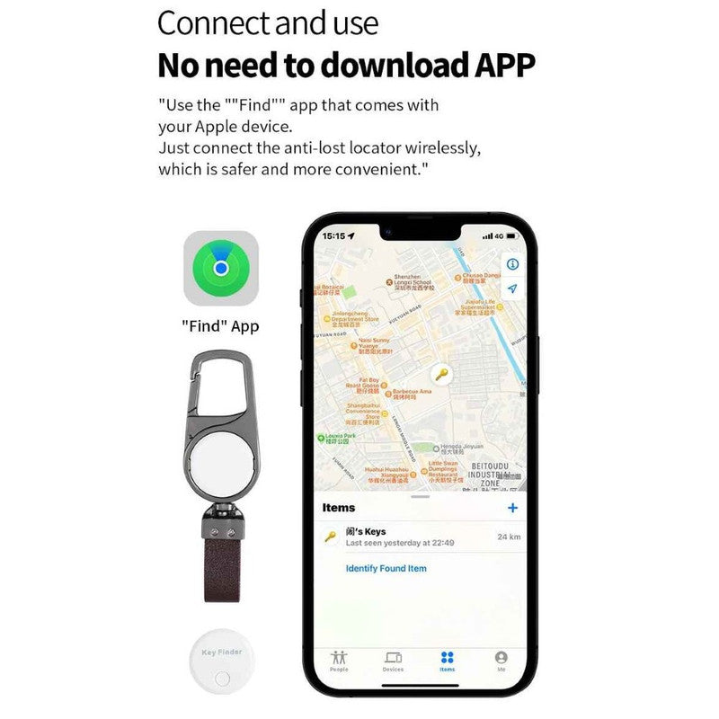 Car Craft Compatible With Car Keychain Key Chain Holder Gps Trackers Finder Location Gps Tracker With Live Tracking For Iphone Ap300