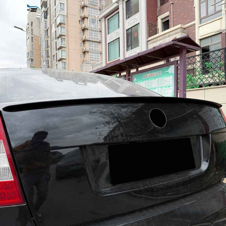 Car Craft Compatible With Skoda Octavia Laura Mk2 2004-2012 Rear Trunk Wing Boot Lip Roof Spoiler Zst-1600 Cf Carbon Fiber Look