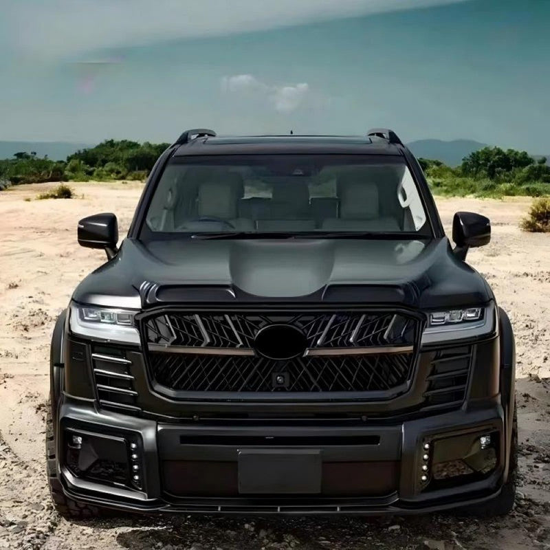 Car Craft Compatible With Toyota Land Cruiser Lc300 Lc 300 2021+ Upgrade Facelift Convert To Lc300 Wald Style Bodytkit Front Rear Bumper Grill Skirt Splitter Wheel Lip Arch F176