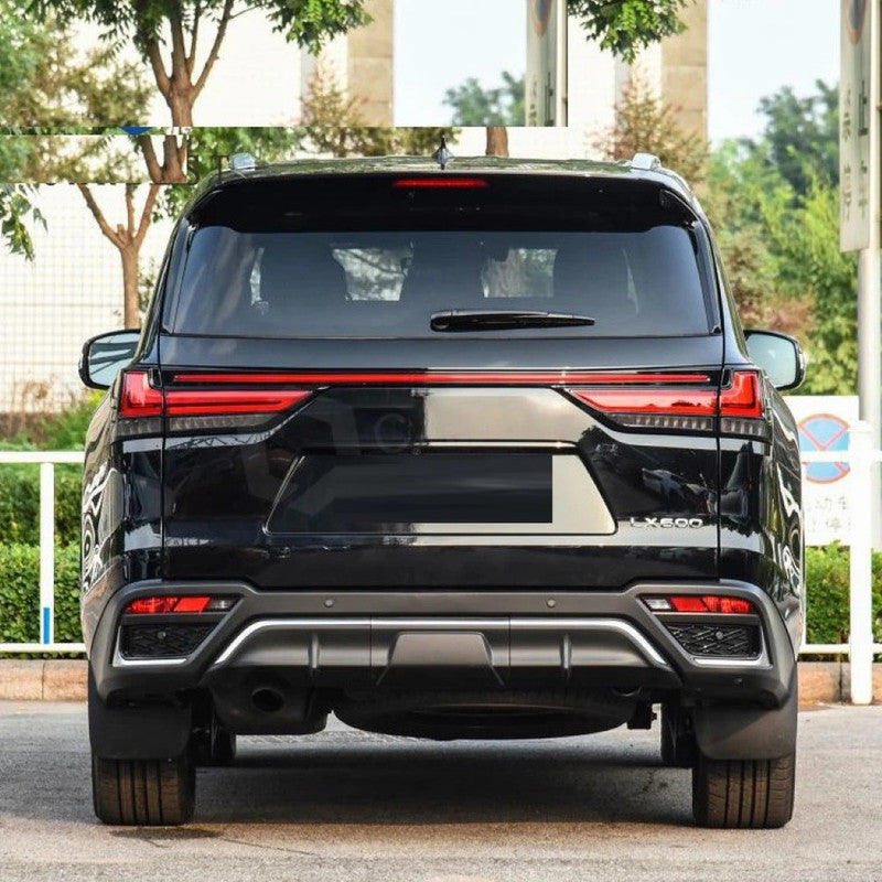 Car Craft Compatible With Toyota Lexus Lx600 2022+ Low Version Upgrade Facelift Convert To Lx600 High Version Style Bodytkit Front Rear Grill Skirt Splitter F166