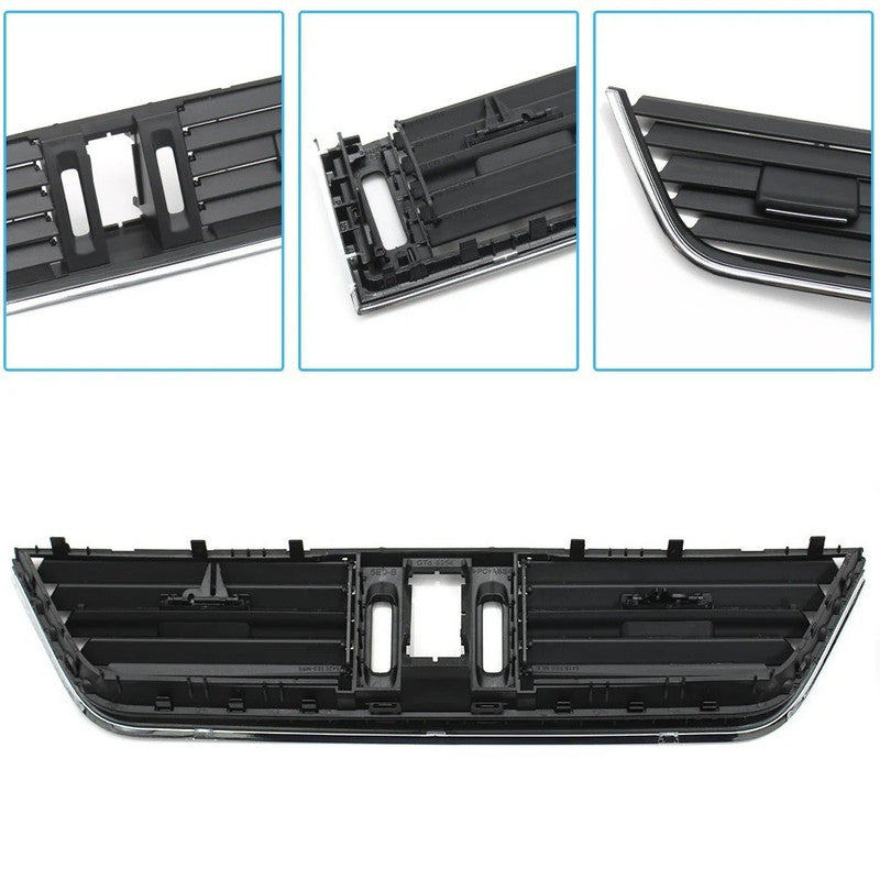 Car Craft Compatible With Skoda Octavia 3 A7 5e Mk3 2014-2021 Car Ac Air Vent Grille Slider Panel Cover 5e0820951c-c Middle Centre Central