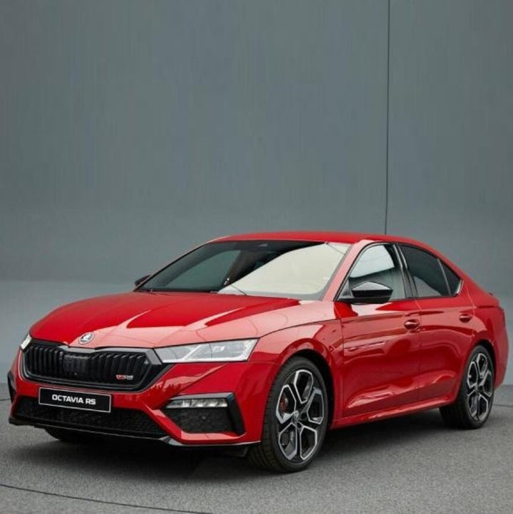Car Craft Compatible With Skoda Octavia 2020-2024 Mk4 Vrs Sport Facelift Convert Bodykit Bumper Splitter Skirt Drl