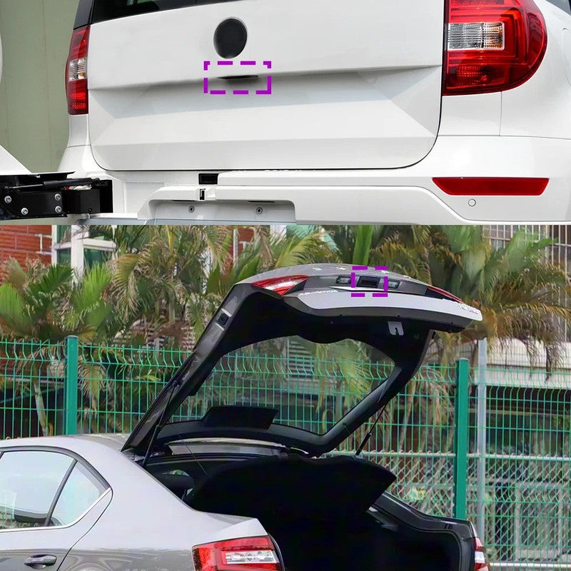 Car Craft Compatible With Skoda Superb Octavia Yeti A4 Volkswagen Touran Tiguan Teramont Lavida C-trek Caddy 2016-2023 Tailgate Trunk Switch Handle Release Switch Boot Lid Hatch Latch 3v0827566 CC-9683 - CAR CRAFT INDIA