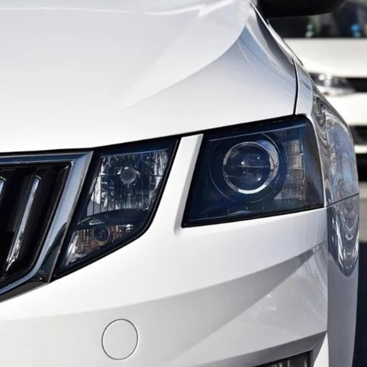 Car Craft Compatible With Skoda Octavia 2018-2020 Headlights Headlamp Glass Lens Cover Dust Shell Transparent Plastic Shell Headlamp Replace Left Ddz-octavia-18l