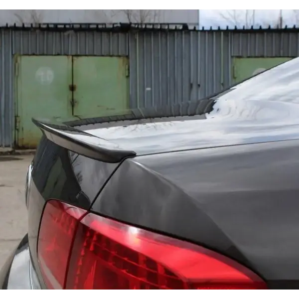 Car Craft Compatible With Vw Volkswagen Passat Magoton B7 2011-2015 Rear Trunk Wing Boot Lip Wing Roof Spoiler Glossy Black