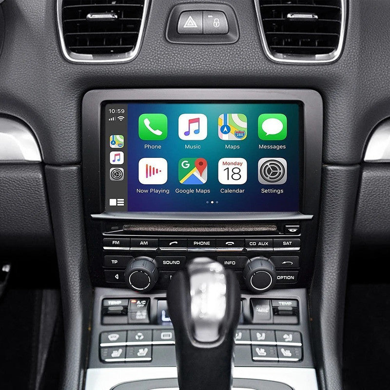 Car Craft Compatible With Porsche Cayenne 2007-2010 911 2006-2012 Upgrade To Wireless Apple Carplay Android Auto Adapter Carplay Car Play Box Player With Screeen Mirror Link Google Maps Aux Pcm 3.0