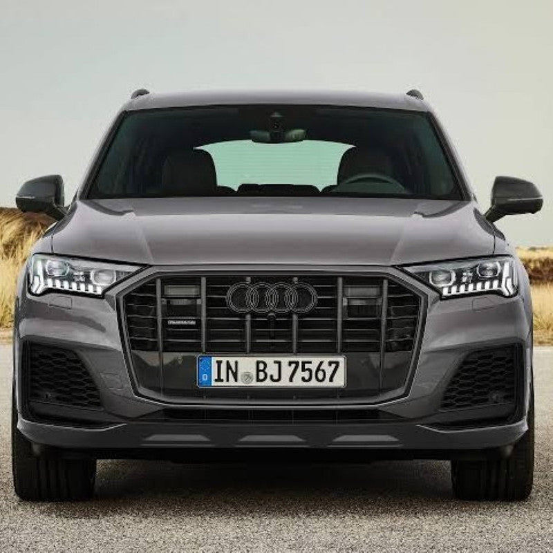 Car Craft Compatible With Audi Q7 2016-2019 Upgrade Convert To Rsq7 2021+ Style Sport Front Bumper Bodykit Grill Fog Grill Headlight Headlamp Q7-007 Gc