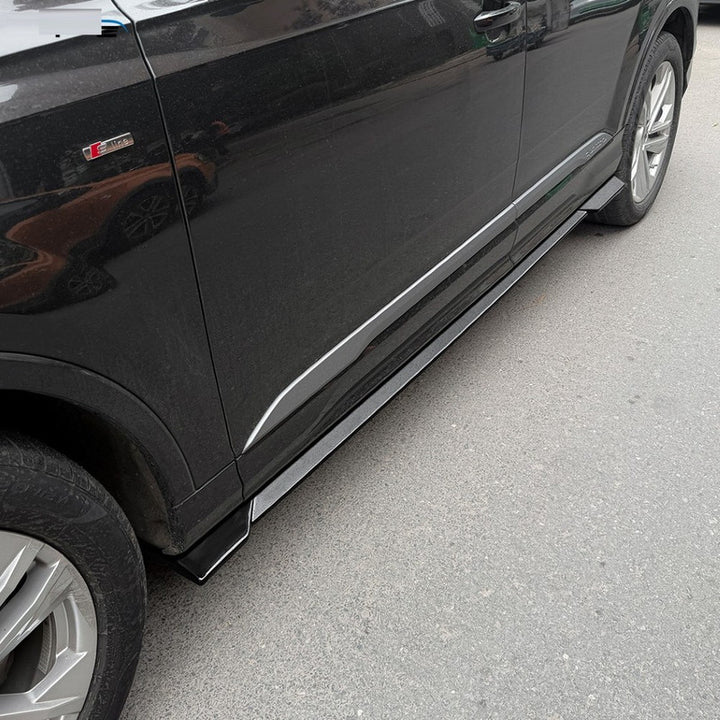 Car Craft Compatible With Audi Q7 Sq7 Mk2.5 2020+ Side Skirt Splitter Trim Running Board Zst-1559 Gb Glossy Black