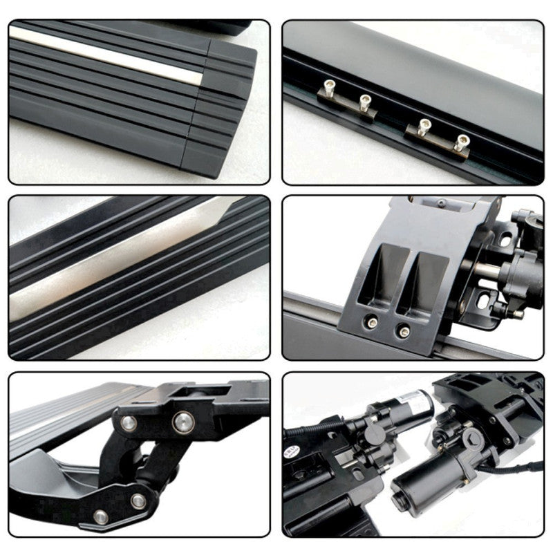 Car Craft Compatible With Jeep Wrangler Rubicon 2019-2026 Automatic Deployable Electric Side Step Retractable Ladder Pedal Running Boards Side Step 4 Door