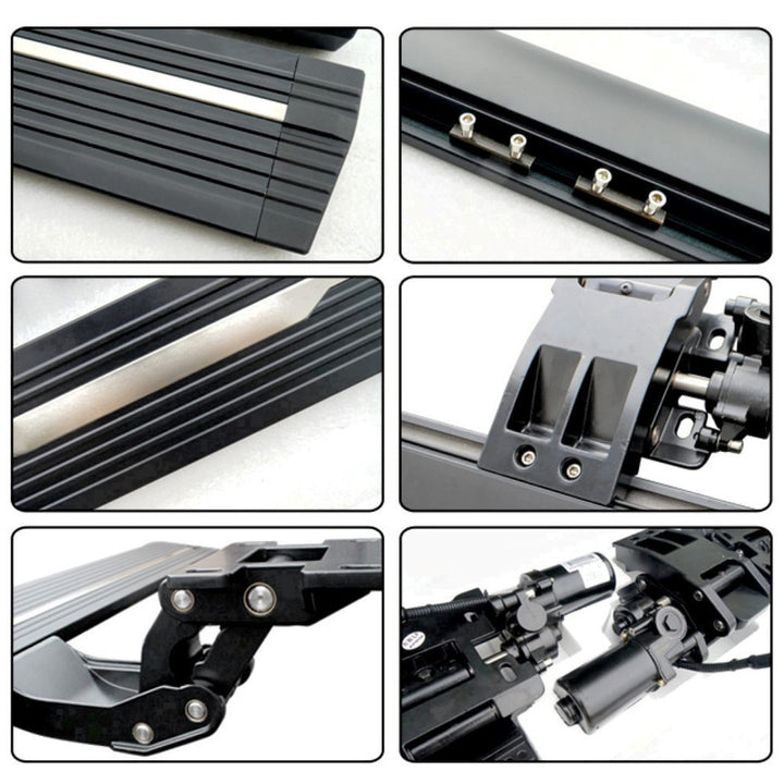 Car Craft Compatible With Jeep Wrangler Rubicon 2019-2026 Automatic Deployable Electric Side Step Retractable Ladder Pedal Running Boards Side Step 4 Door