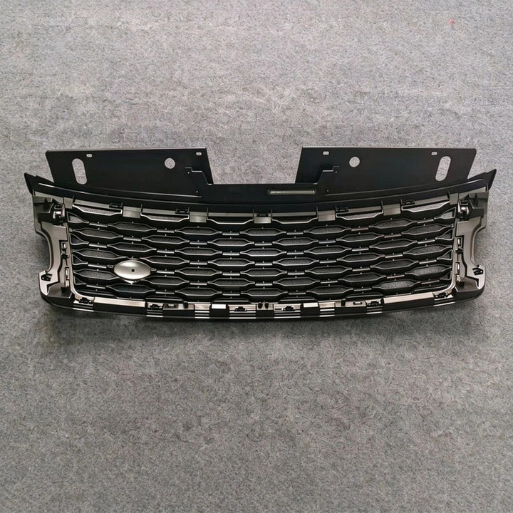 Car Craft Compatible With Land Range Rover Vogue Rrv 2018-2022 Front Bumper Show Grill Silver - CAR CRAFT INDIA