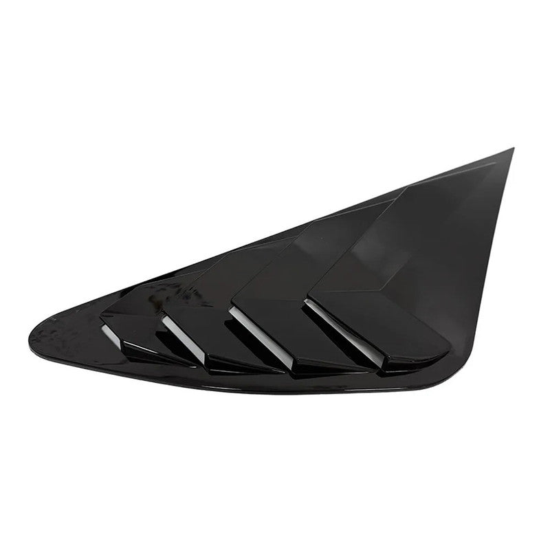 Car Craft Compatible With Lexus Rx270 Rx350 Rx450 2009-2014 Car Rear Window Shutter Cover Louver Side Vent Trim Triangle Glossy Black Usa