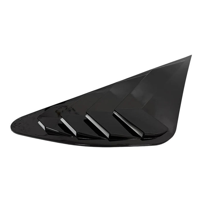Car Craft Compatible With Lexus Rx270 Rx350 Rx450 2009-2014 Car Rear Window Shutter Cover Louver Side Vent Trim Triangle Glossy Black Usa
