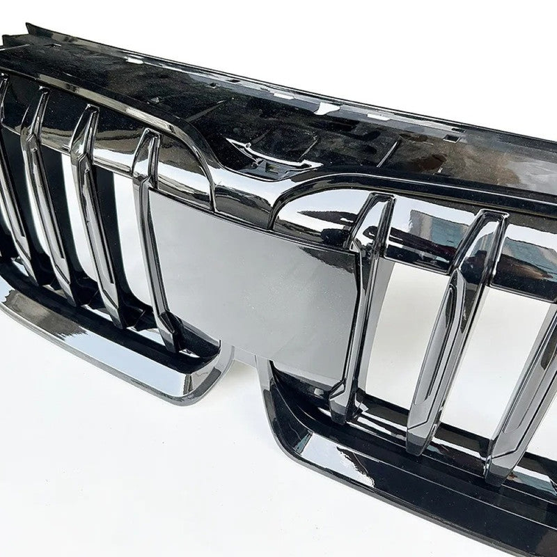 Car Craft Compatible With Bmw X1 U11 2023+ Front Bumper Show Grill Glossy Black CC-9077