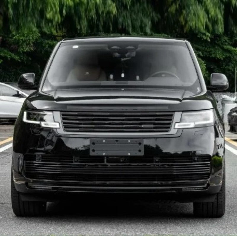 Car Craft Compatible With Land Range Rover Rr Vogue L460 2023-2025 Upgrade Facelift Conver To 2023 Sva Bodykit Front Bumper Mesh Side Vent Splitter Skirts Grill Black - CAR CRAFT INDIA