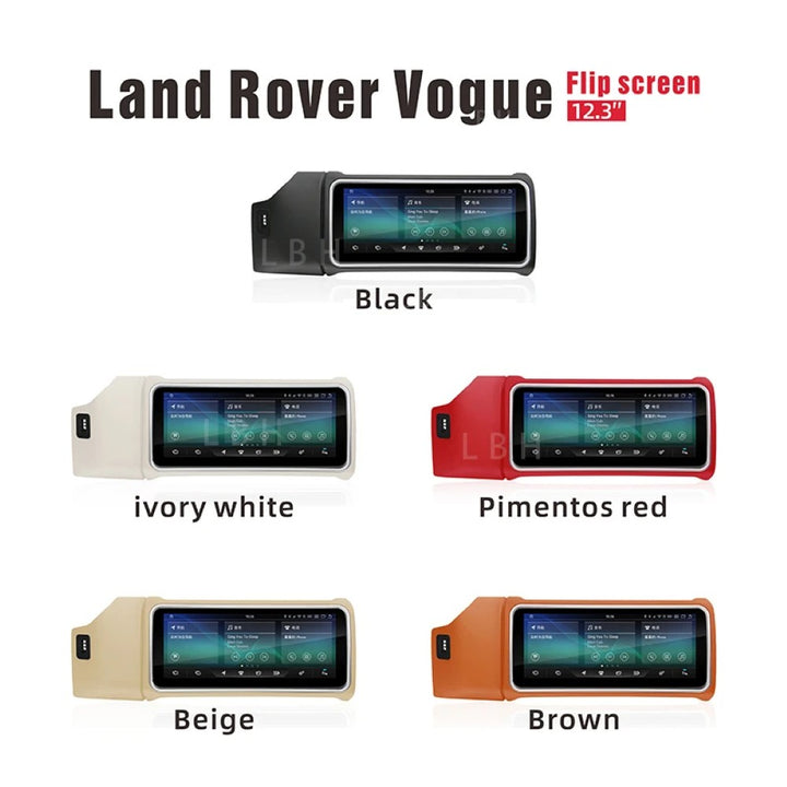 Car Craft Compatible With Range Land Rover Vogue 2016-2017 Android Multimedia Infotainment Touchscreen Dvd Player Wireless Carplay Android Auto 4gb +64gb 12.3 Inch Beige Harman CC-8436 - CAR CRAFT INDIA