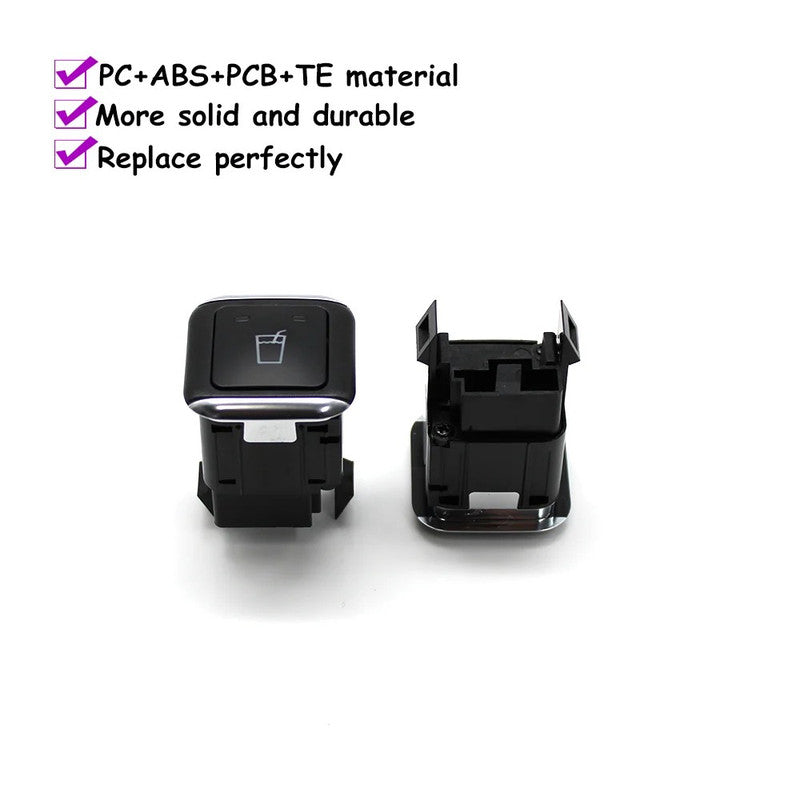 Car Craft Compatible With Mercedes Ml Gl Gle Gls W166 2012-2019 Cup Drink Holder Temperature Control Switch Button 4f0919070