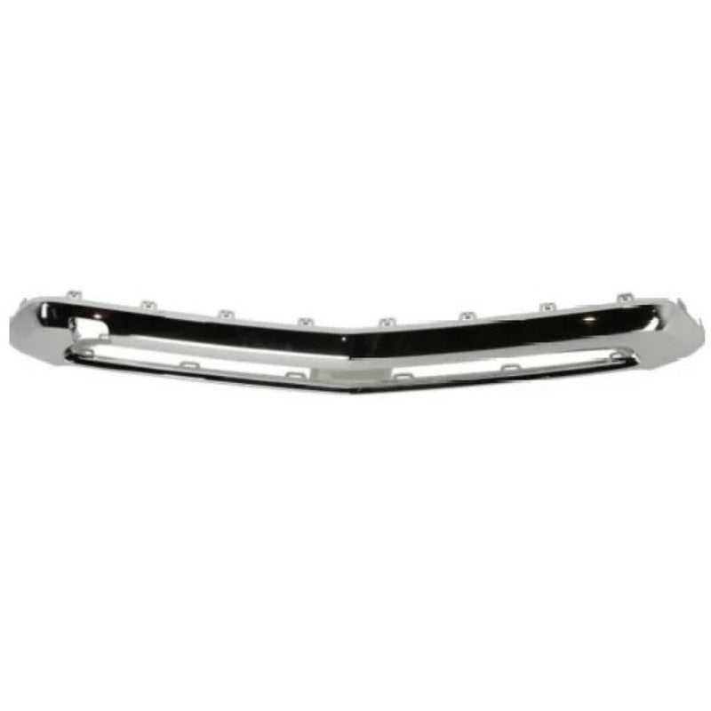 Car Craft Compatible With Mercedes Benz Gls Class W166 X166 2016-2019 Front Bumper Lower Moulding Chrome Trim Center Guard Frame 1668852138 A1668852138 Mb1044141