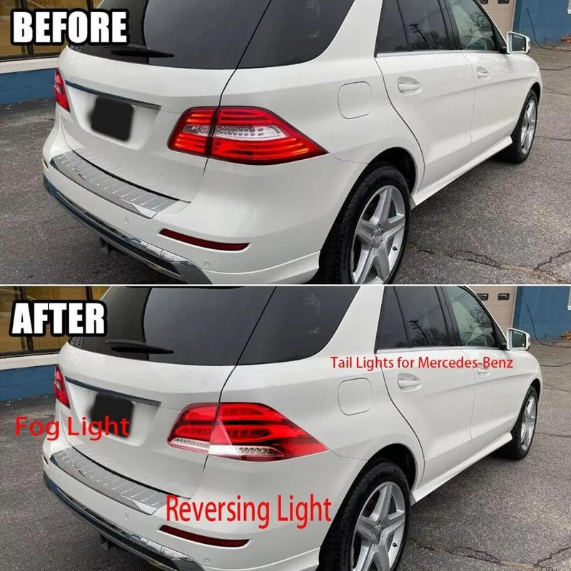 Car Craft Compatible With Mercedes Benz Gle W166 2016-2019 Car Rear Upgraded Tail Light Lamp Xenon Taillight Retrofit Upgrade Modified Led Drl Hid W166-012 Gle Gc