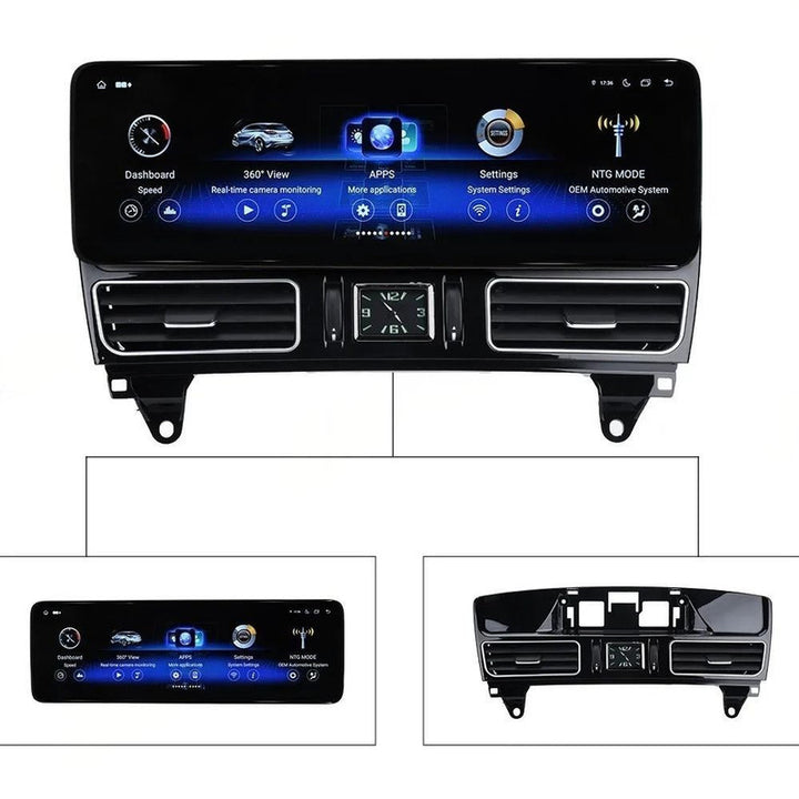 Car Craft Compatible With Mercedes Benz Gle Gls W166 X166 2016-2019 Digital Infotaiment Touch Screen Android Multimedia Player Gps Navigation Radio Carplay Android Auto 12.3 Inch Android 13, 8 Core 4gb+64gb