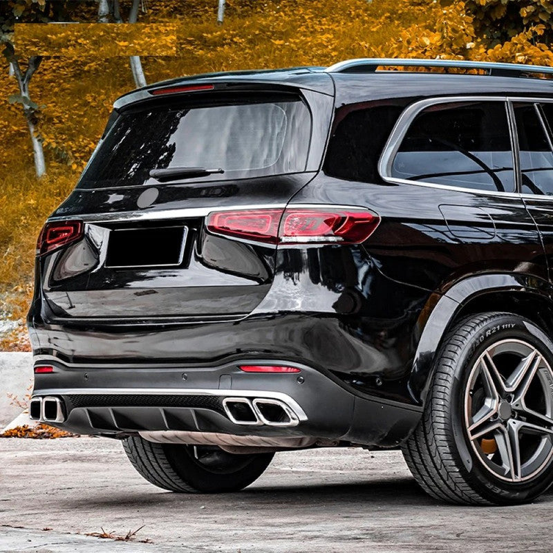 Car Craft Compatible With Mercedes Benz Gls W167 X167 2019-2025 Rear Bumper Upgrade Convert To Gls Amg63 Amg Bumper Bodykit Gc X167-002 - CAR CRAFT INDIA