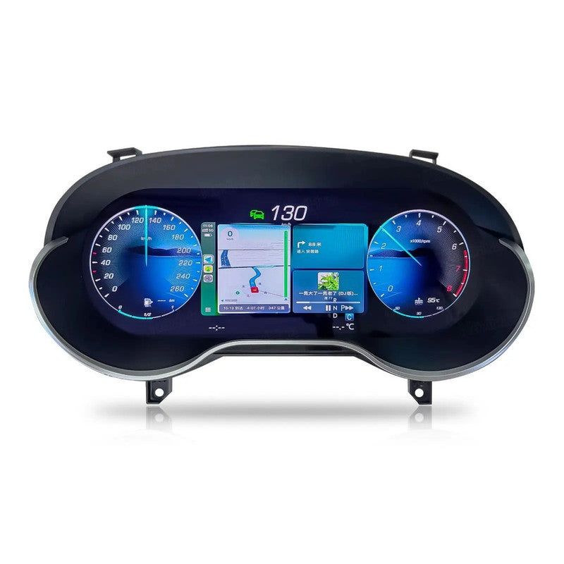 Car Craft Compatible With Mercedes Benz A Class W176 Gla W156 X156 Cla W117 C117 2014-2019 Lcd Led Digital Speedometers Cluster Meeter Display Screen Instrument Panel Player With Carplay And Android Auto
