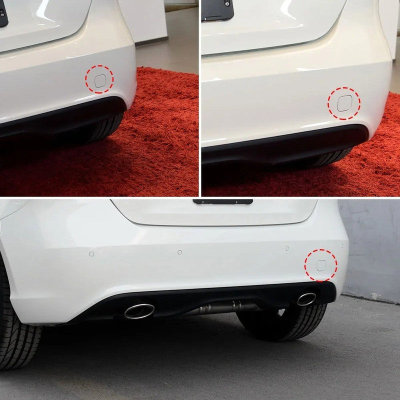 Car Craft Compatible With Mercedes Benz A Class W176 2013-2018 Car Rear Bumper Tow Towing Tochan Hook Cover Cap Unpainted 1768850222