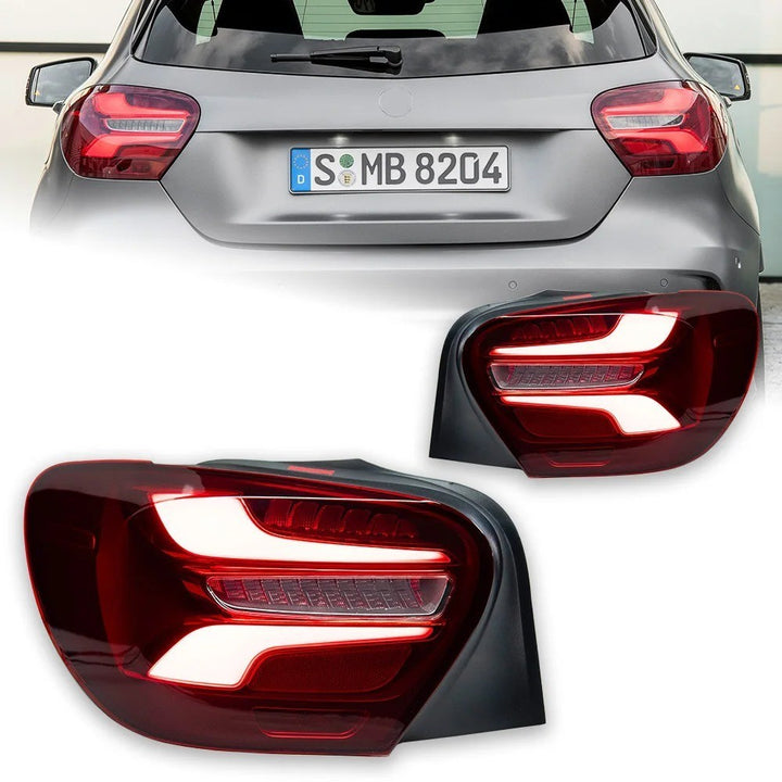 Car Craft Compatible With Mercedes Benz A Class W176 2013-2018 Car Rear Upgraded Tail Light Lamp Xenon Taillight Retrofit Upgrade Modified Led Drl Hid Smoke
