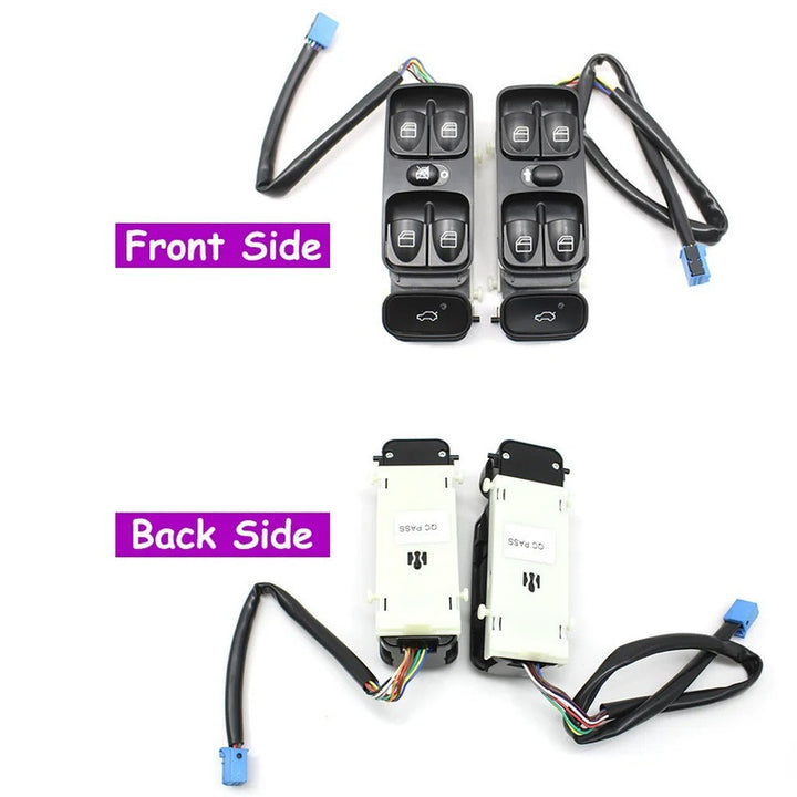 Car Craft Compatible With Mercedes Benz C Class W203 2000-2006 Clk Class W209 2002-2009 Car Interior Power Master Window Switch Regulator Main 2038200110 Model B