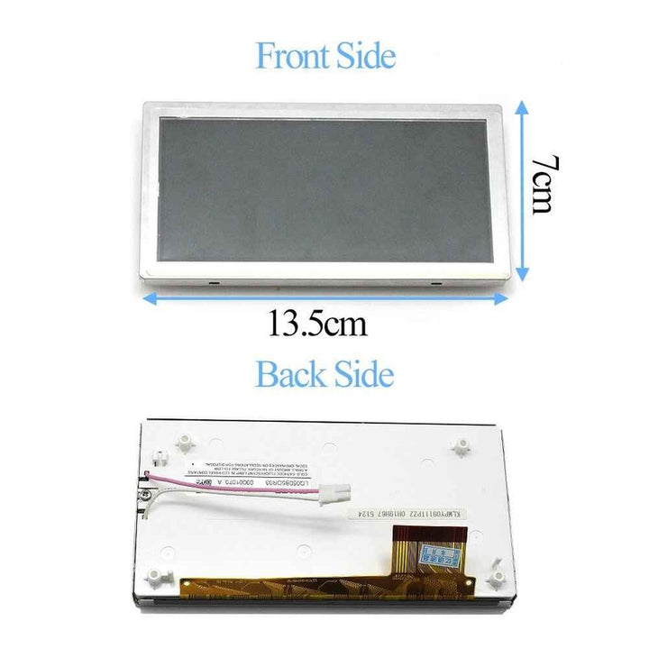 Car Craft Compatible With Mercedes Benz C Class W204 2007-2010 Car Front Central Control Dashboard Multimedia Palyer Screen Display Gps Navigation Screen 2048203197 5.8inch