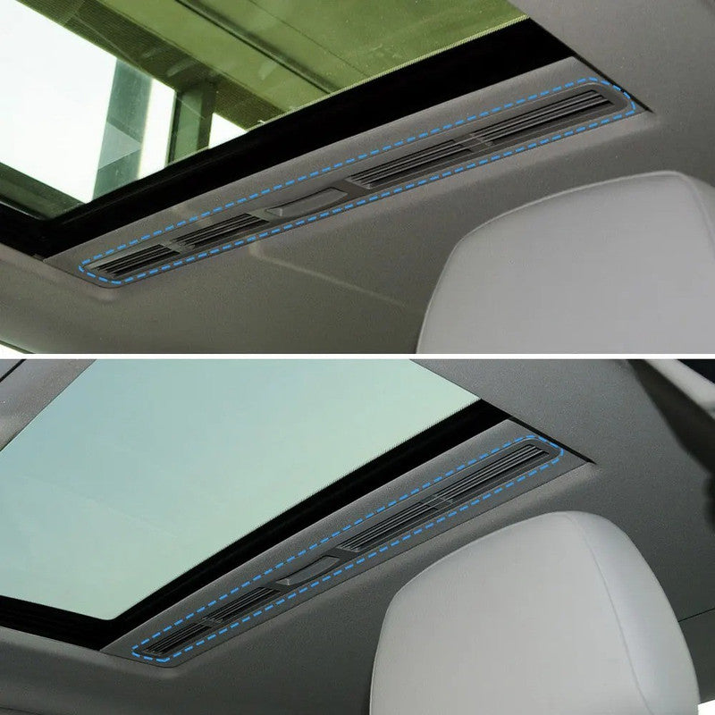 Car Craft Compatible With Mercedes Benz C Class W204 2007-2014 E Class W212 2009-2015 Car Headliner Ventilation Louver Interior Roof Sunroof Slide Handle Trim Tray 20478400539051 Black - CAR CRAFT INDIA