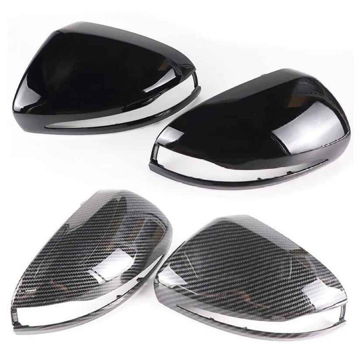 Car Craft Compatible With Mercedes C E S G Glc Class W205 14-21 W213 W238 16-21 W463 18-25 W222 14-25 C253 W253 18-24 Rear View Case Wing Cap Shell Housing Mirror Covers Replacement Style Carbon Fiber Look