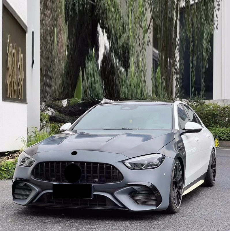 Car Craft Compatible With Mercedes Benz C Class W206 2022-2025 Front Bonnet Engine Hood Amg C63 Aluminum Gc W206-009