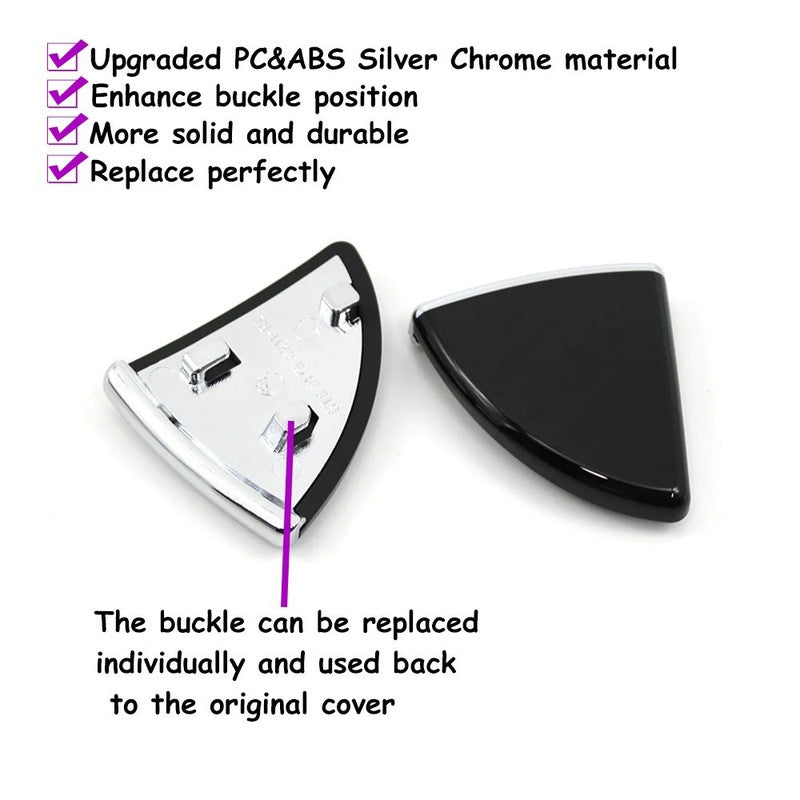 Car Craft Compatible With Mercedes Benz E Class W211 2005-2008 Car Center Console Lid Armrest Lock Latch Release Button Cover 2116801184 Carbon Fiber Look CC-9703 - CAR CRAFT INDIA