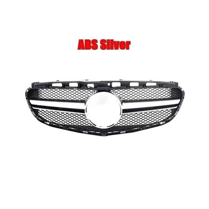 Car Craft Compatible With Mercedes Benz E Class W212 Lci 2014-2016 Upgrade Front Bumper Amg Show Grill Silver Gc W212-003 CC-9704 - CAR CRAFT INDIA