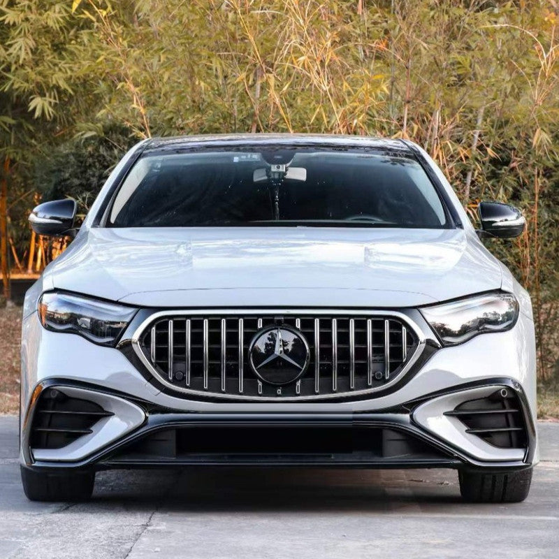 Car Craft Compatible With Mercedes Benz E Class W213 2017-2024 To W214 Lci 2025+ Amg E53 Sports Upgrade Facelift Conversion Convert Bodykit Bumper Hood Headlight Taillight B4 - CAR CRAFT INDIA