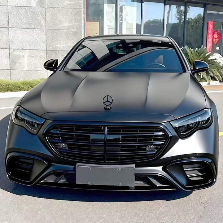 Car Craft Compatible With Mercedes Benz E Class W212 2009-2016 To W214 Lci 2024+ Amg E63 Sports Upgrade Facelift Conversion Convert Bodykit Bumper Hood Headlight Taillight B4 - CAR CRAFT INDIA