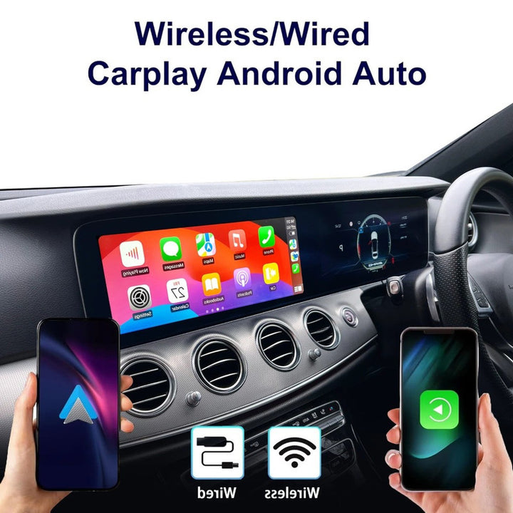 Car Craft Compatible With Mercedes E Class W213 2019-2019 Lcd Digital Instrument Cluster Dashboard Android Meeter With Dual Player Speedometer Screen Virtual With 12.3 Inch Apple Carplay Android Auto