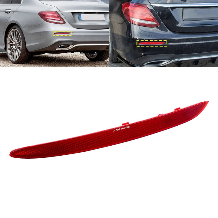 Car Craft Compatible With Mercedes Benz E Class W213 2017-2023 Rear Bumper Reflector Fog Light Warning Lamp Reflective Strips 2178200174 Kl Left CC-7939