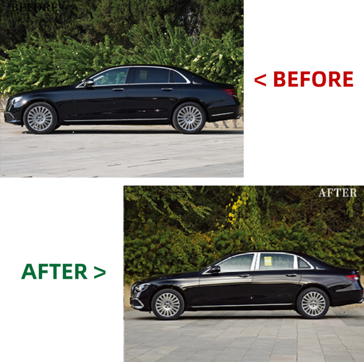 Car Craft Compatible With Mercedes Benz E Class W213 2016-2020 To W213 Lci 2021+ Executive Upgrade Facelift Conversion Bodykit Bumper Hood Headlight Taillight CC-6360