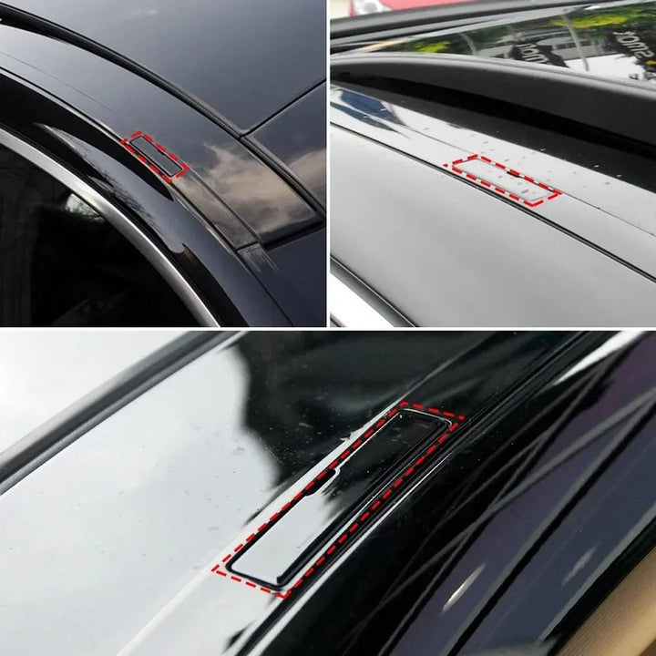 Car Craft Compatible With Mercedes Benz S Classs W221 2006-2013 Roof Rail Racks Cap Cover Shell Roof Side Garnish Lid Luggage Rack Cover 2216900980 Unpainted