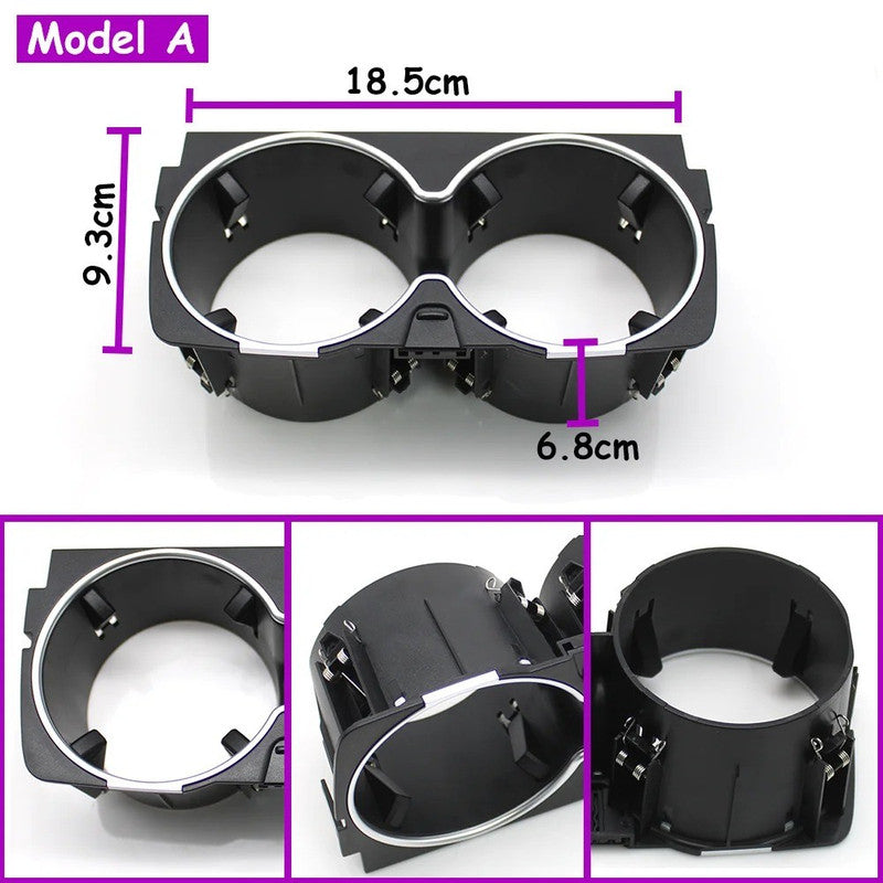 Car Craft Compatible With Mercedes Benz S Class W222 2014-2017 Car Front Center Console Water Drink Cup Holder Car Interior 2226830075 Model A - CAR CRAFT INDIA