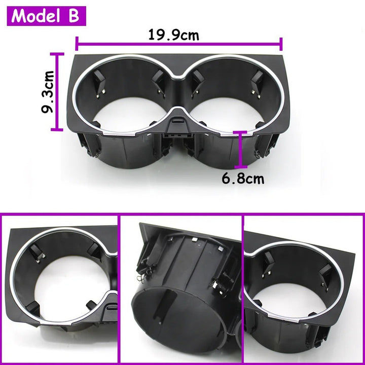 Car Craft Compatible With Mercedes Benz S Class W222 2018-2020 Car Front Center Console Water Drink Cup Holder Car Interior 2228102800 Model B - CAR CRAFT INDIA